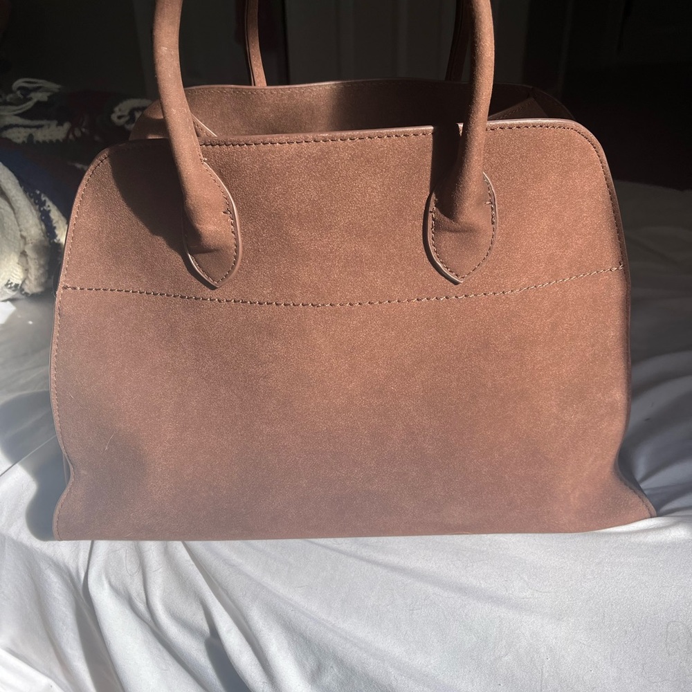 Brown Suede Women's Bag